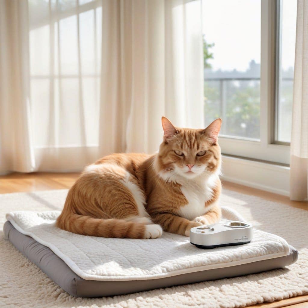 Pain signs in senior cats: a senior cat showing subtle pain signs