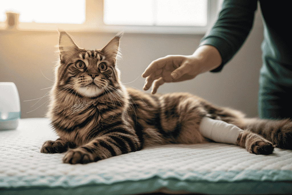 Jasper’s cat recovery story after trauma