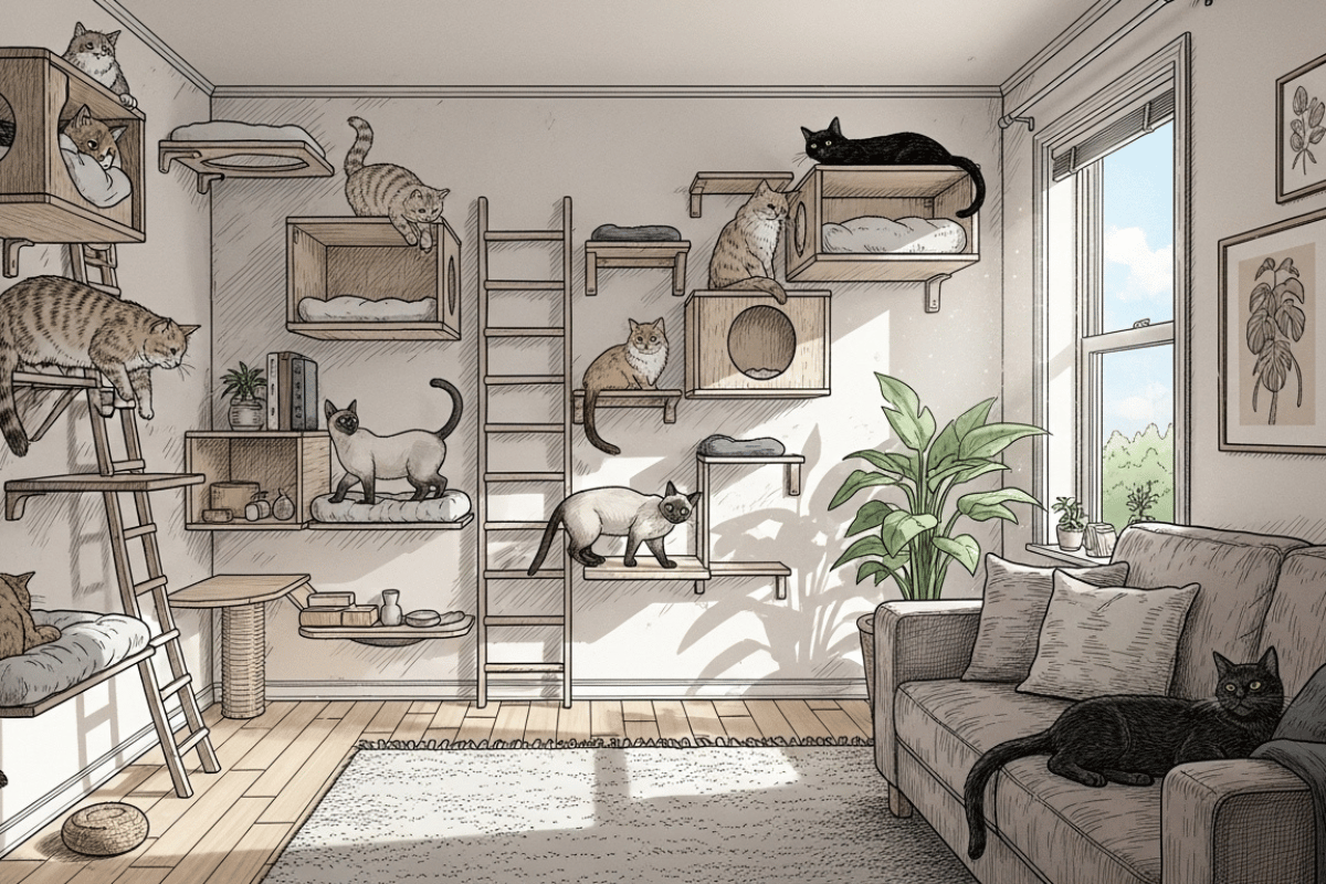 Curated visual reference: Fresh Look at Modular Wall Cat Shelves For Small Apartments A Complete Guide