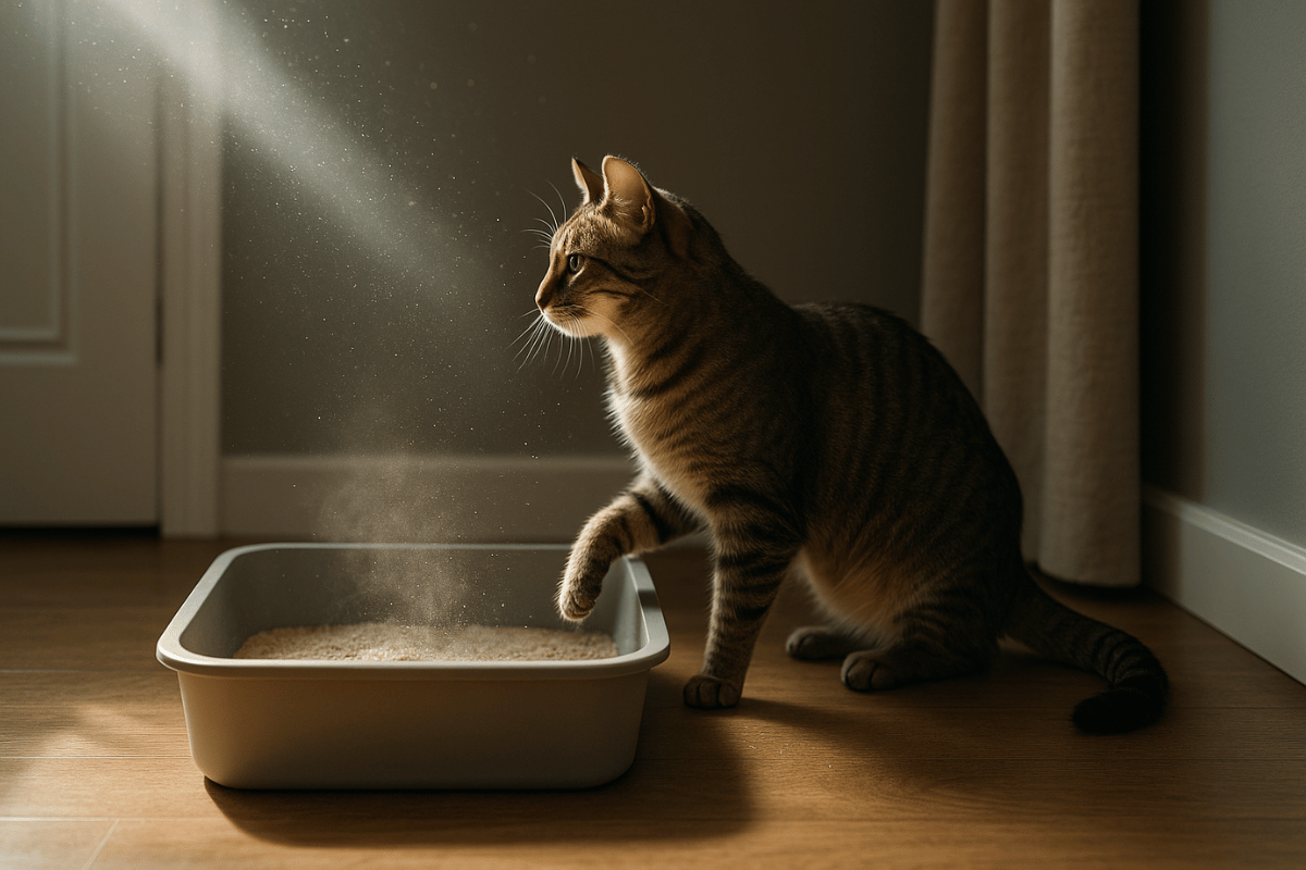 Cat Litter Dust Guide: Causes, Airflow, Tests & Health